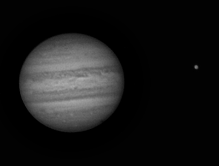 Jupiter +  Ganymedes