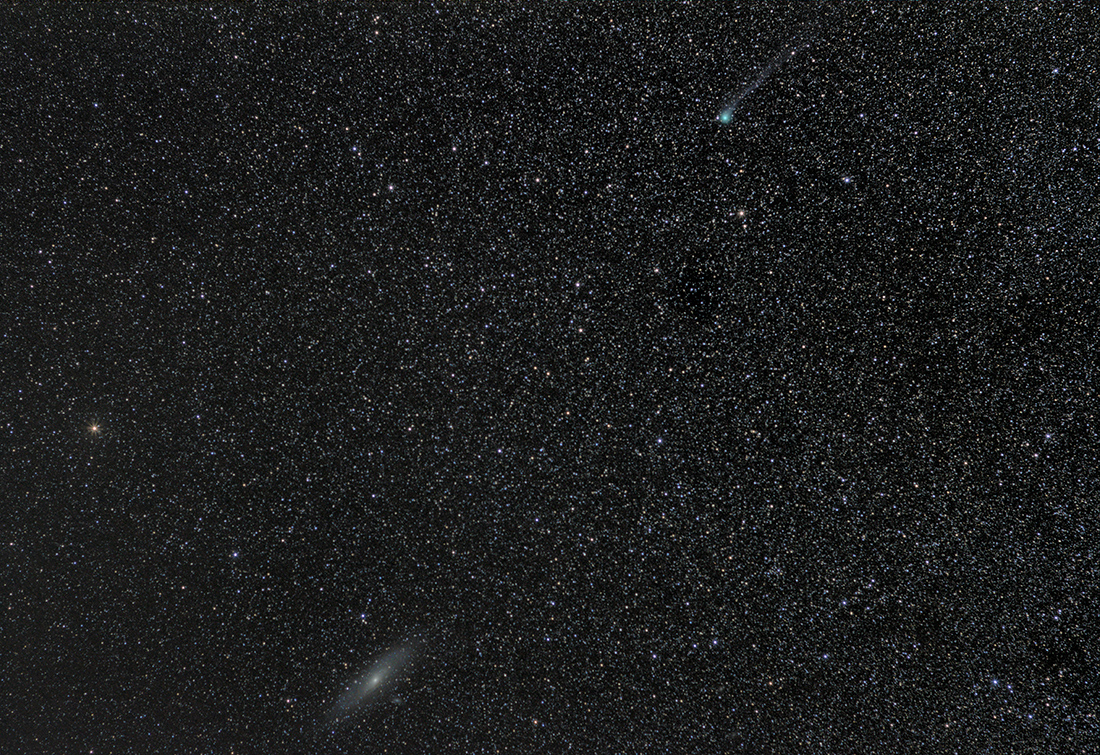 C/2014 Q2 (Lovejoy) + M31