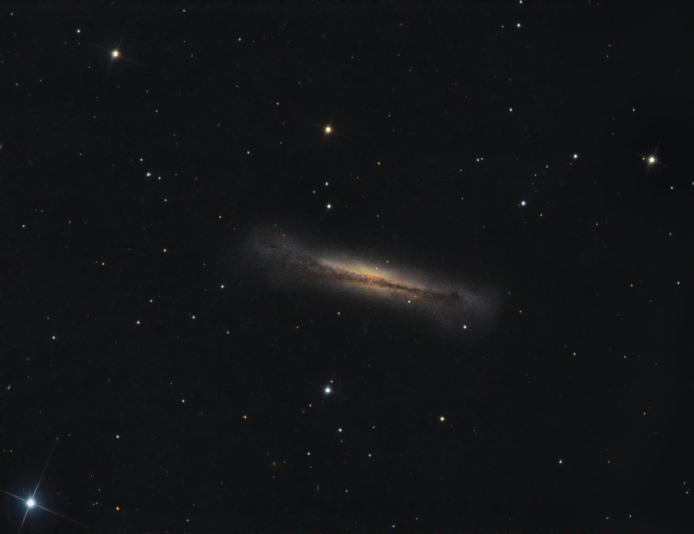 NGC 3628 - LRGB