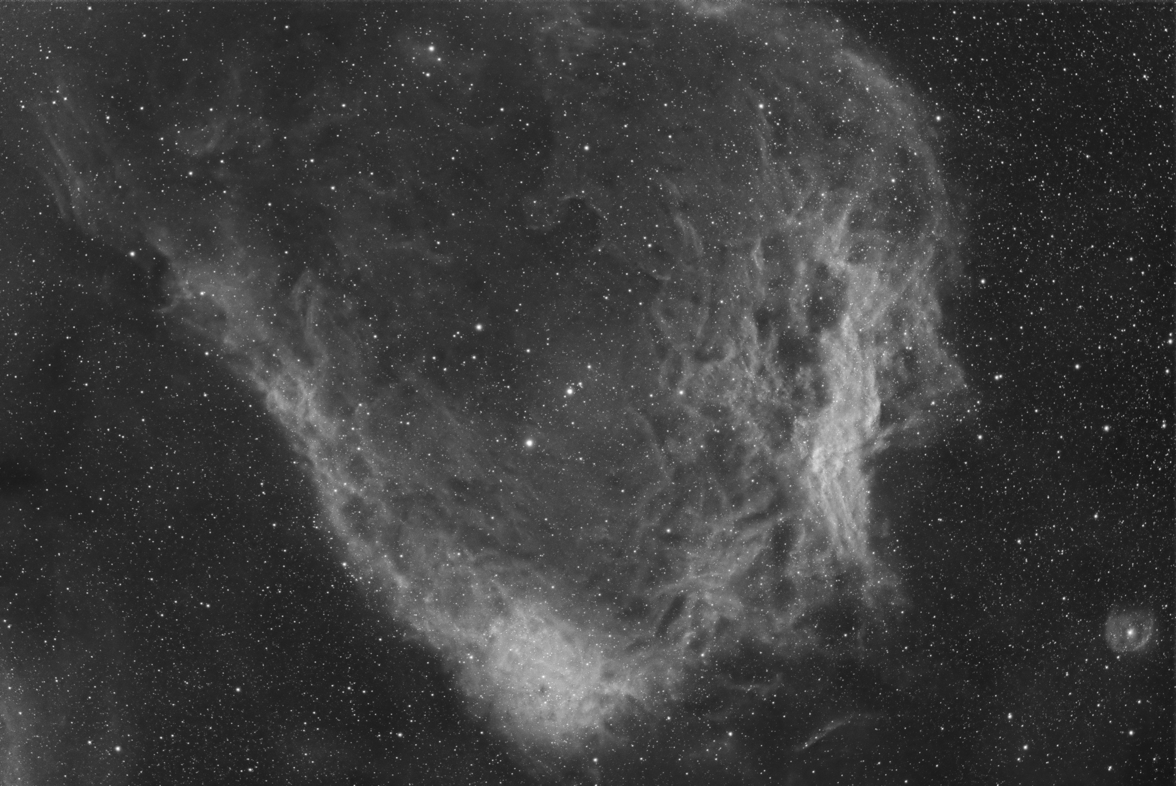 SH2-129 - Flying bat nebula - Ha