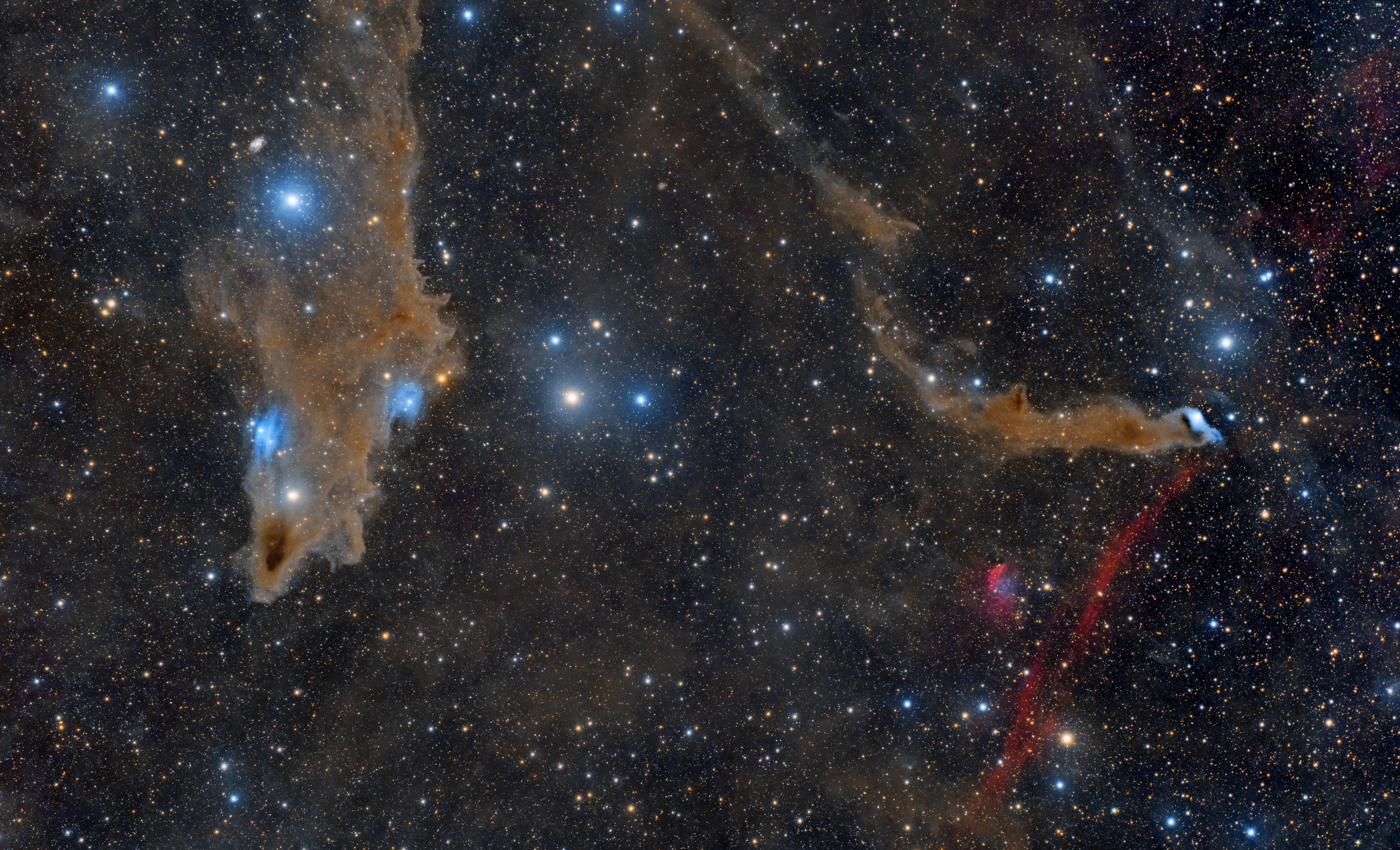 VdB150, VdB152, DeHt5