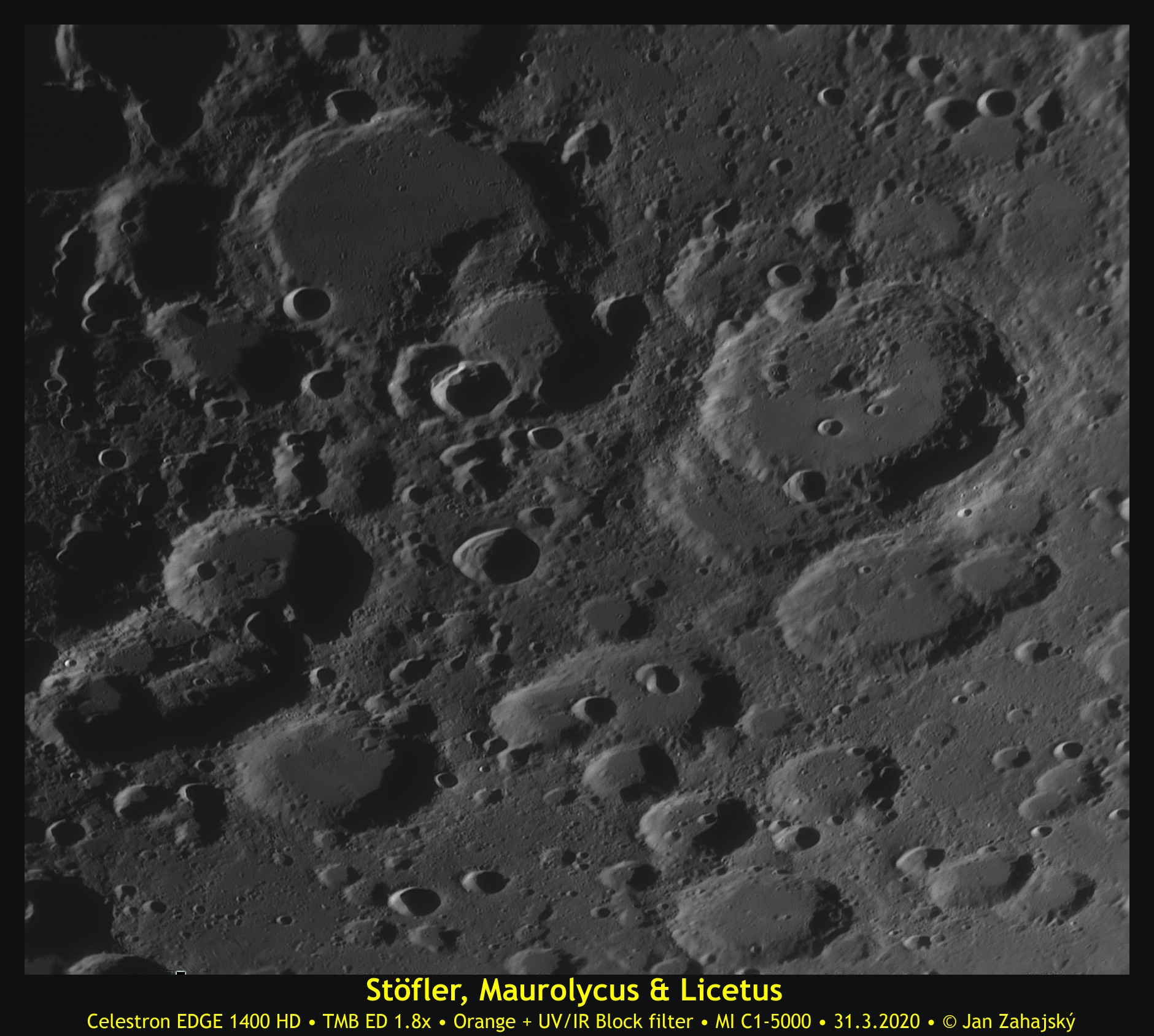 Stöfler, Maurolycus a Licetus