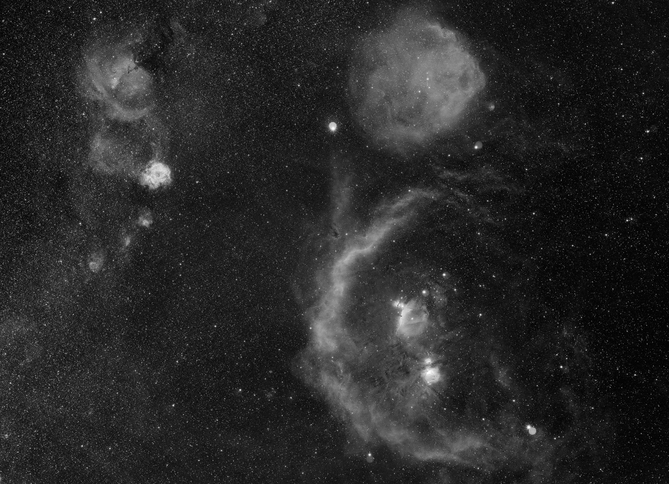 Orion - The Hunter Constellation (Ha)