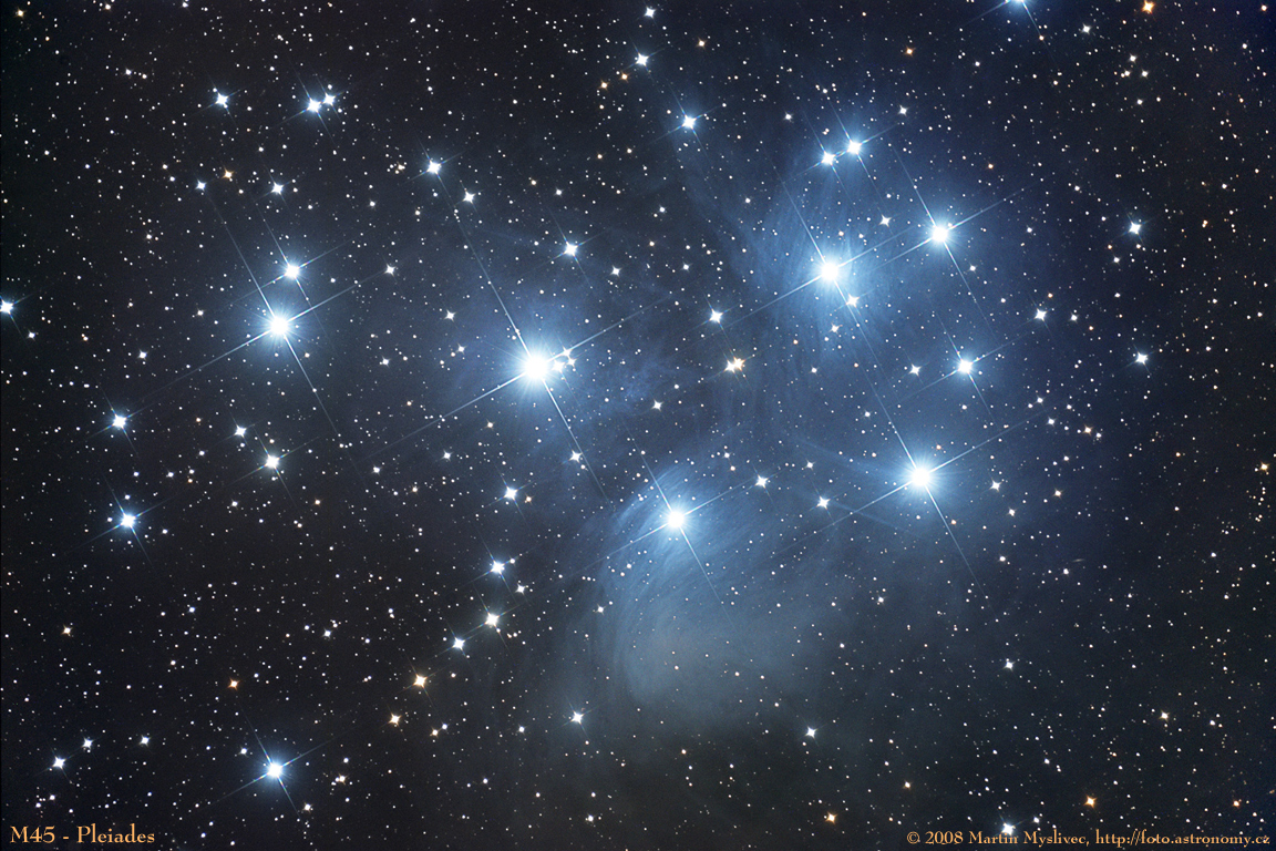 M45 - Plejády