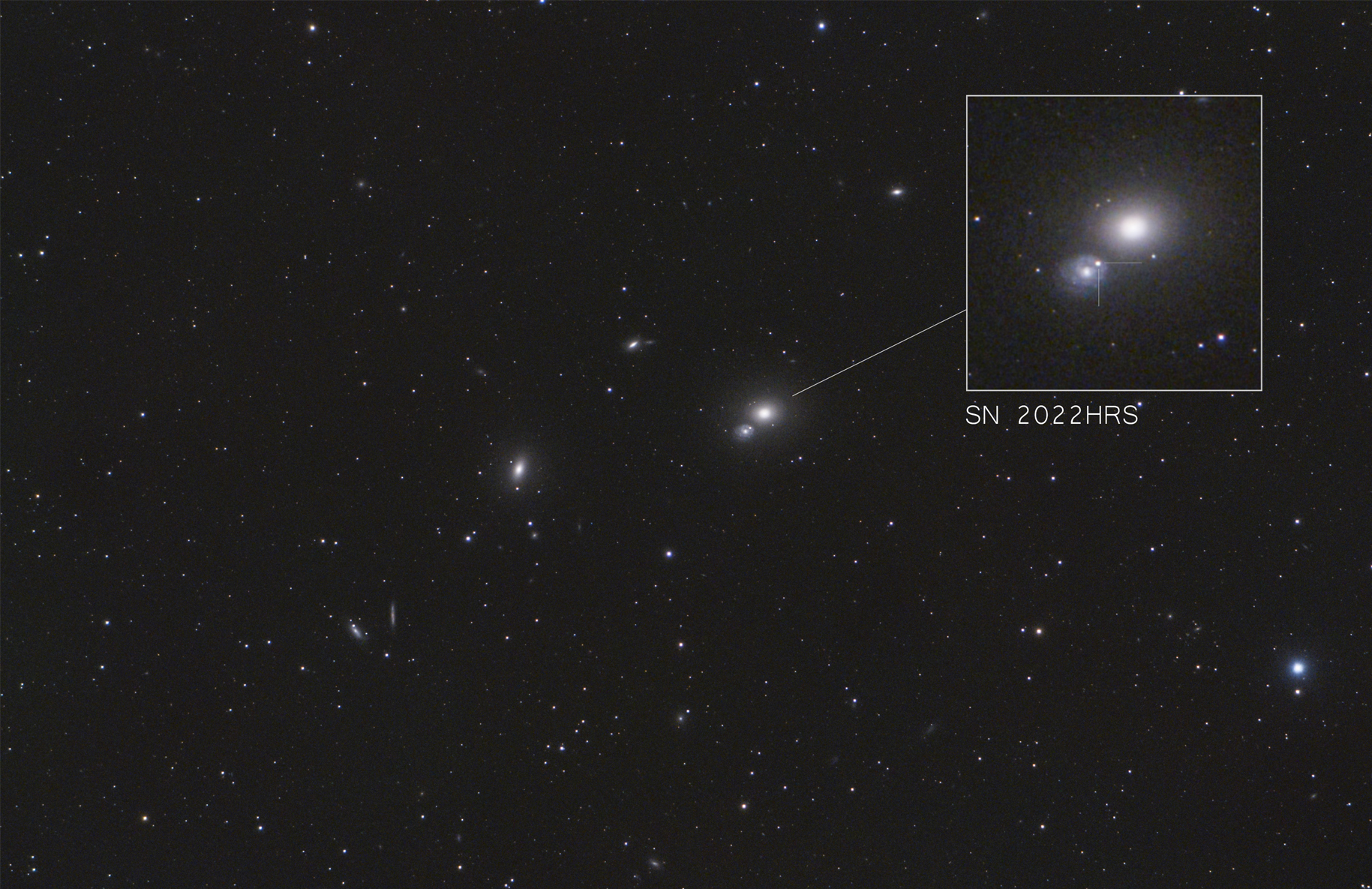 Supernova 2022HRS v NGC4647