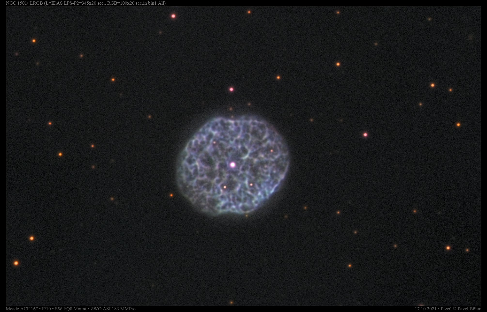 NGC1501 LRGB