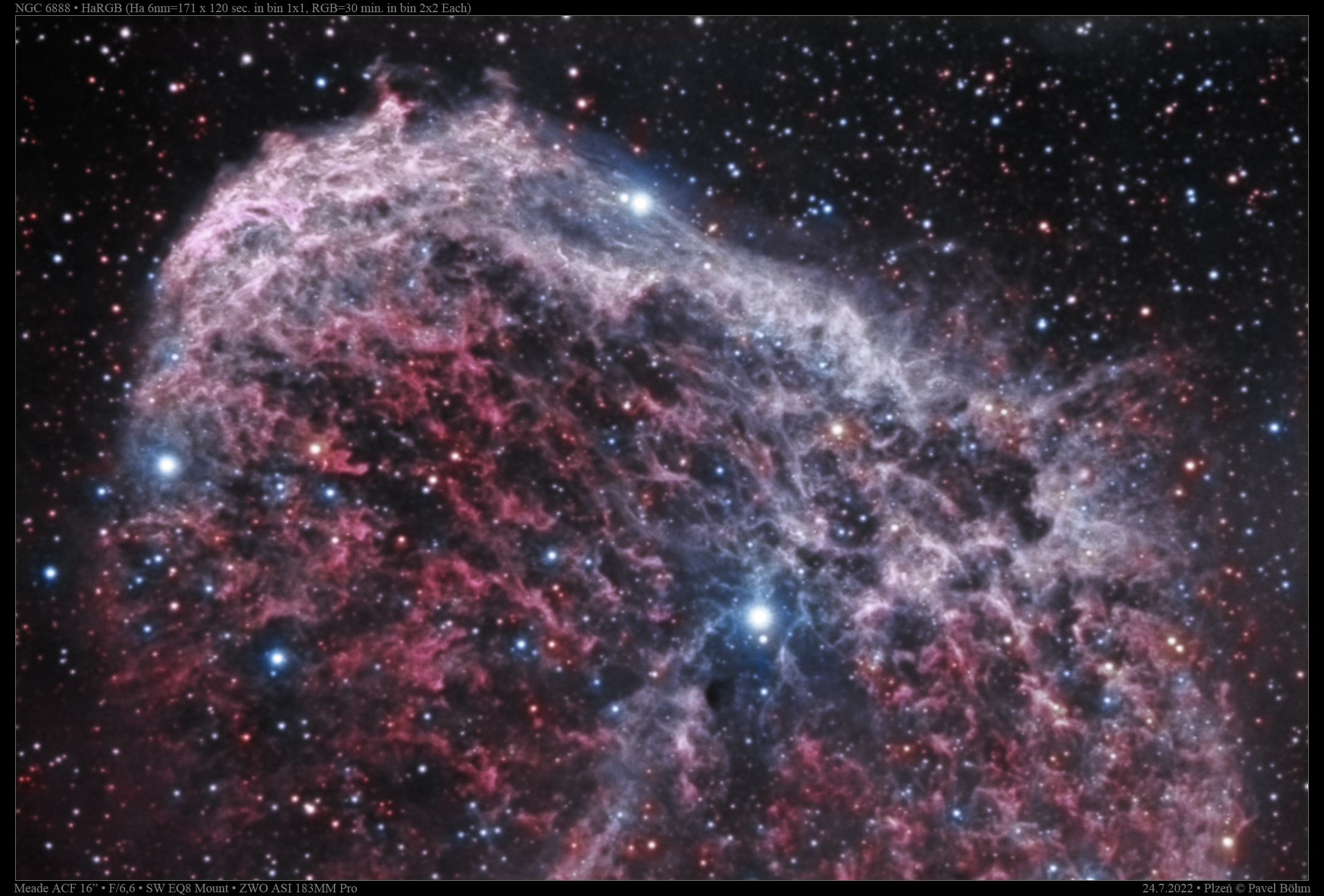 NGC6888 v HaRGB