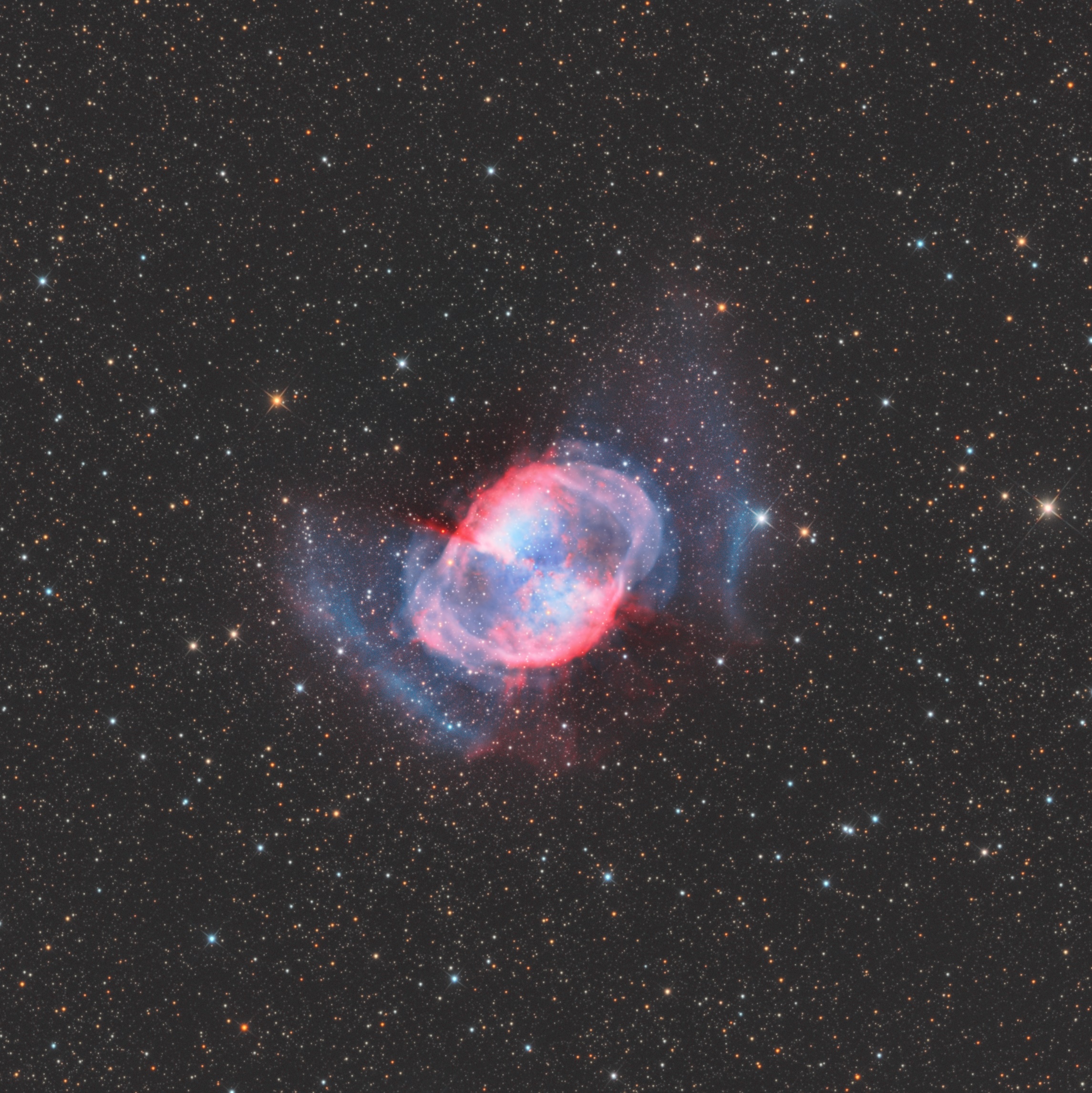 M27 LRGB-Bicolor