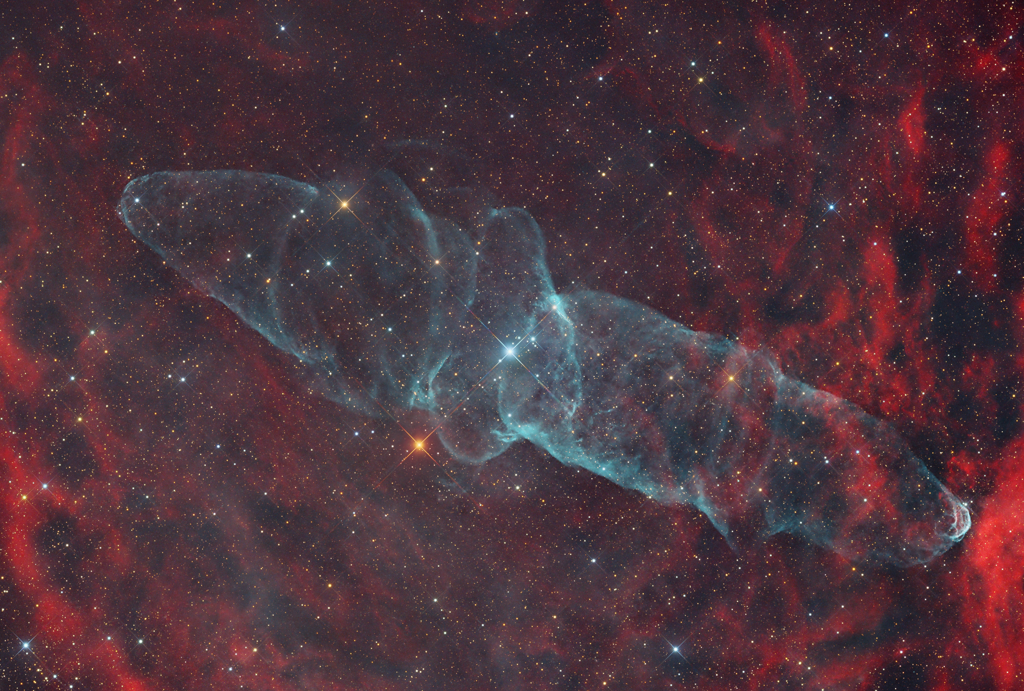 SH2-129, Giant Squid Nebula