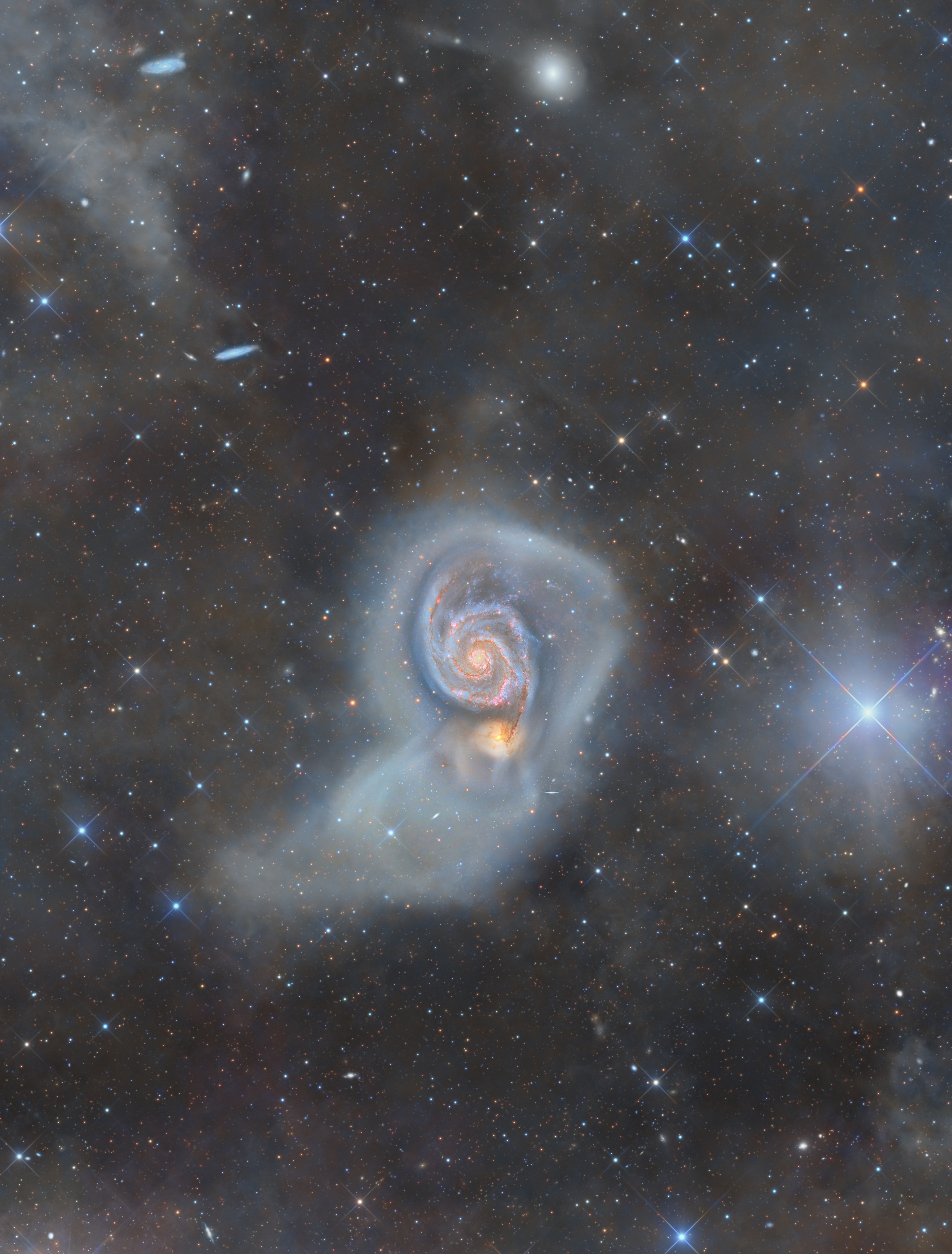 M51 LRGBHa 2025