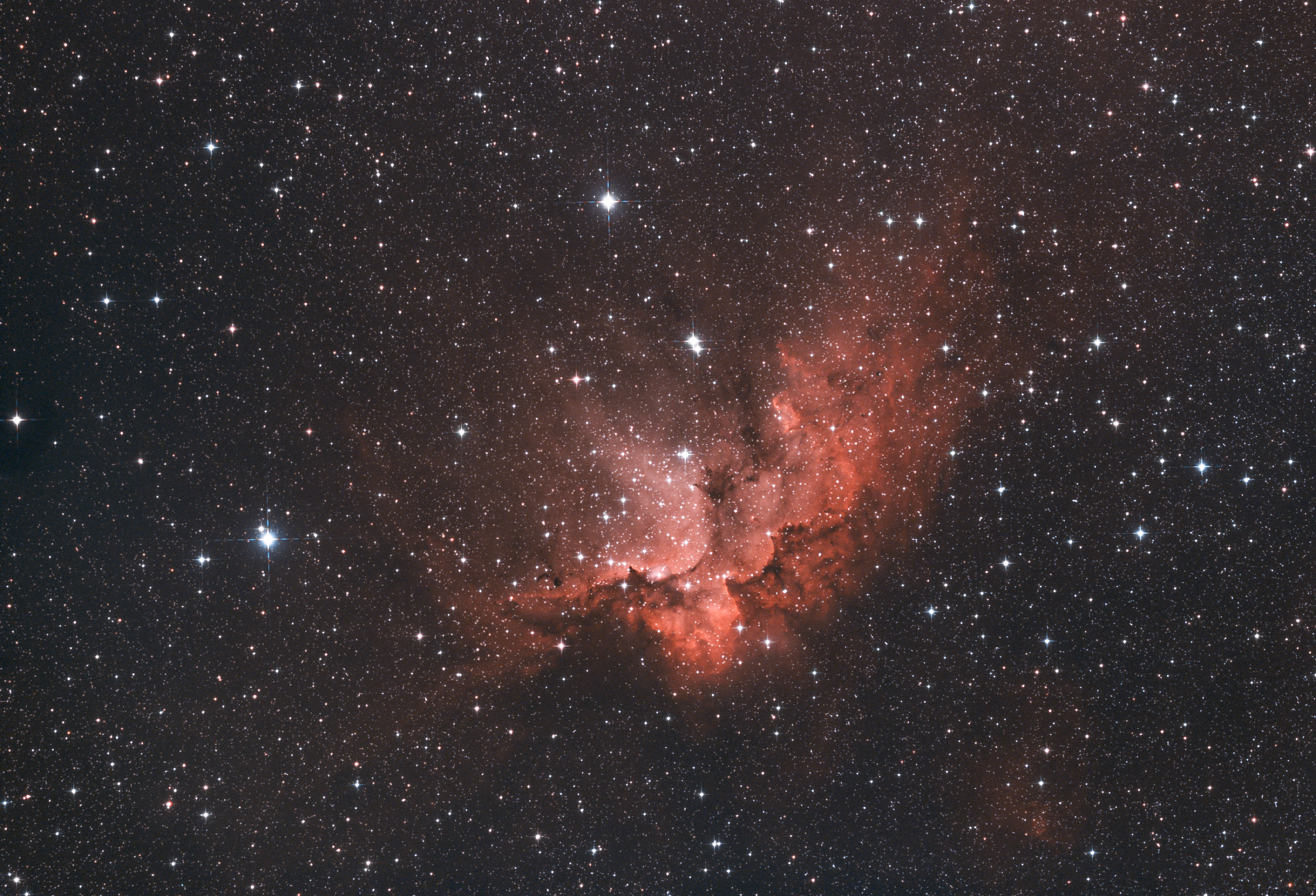 NGC 7380 + Sh2-142