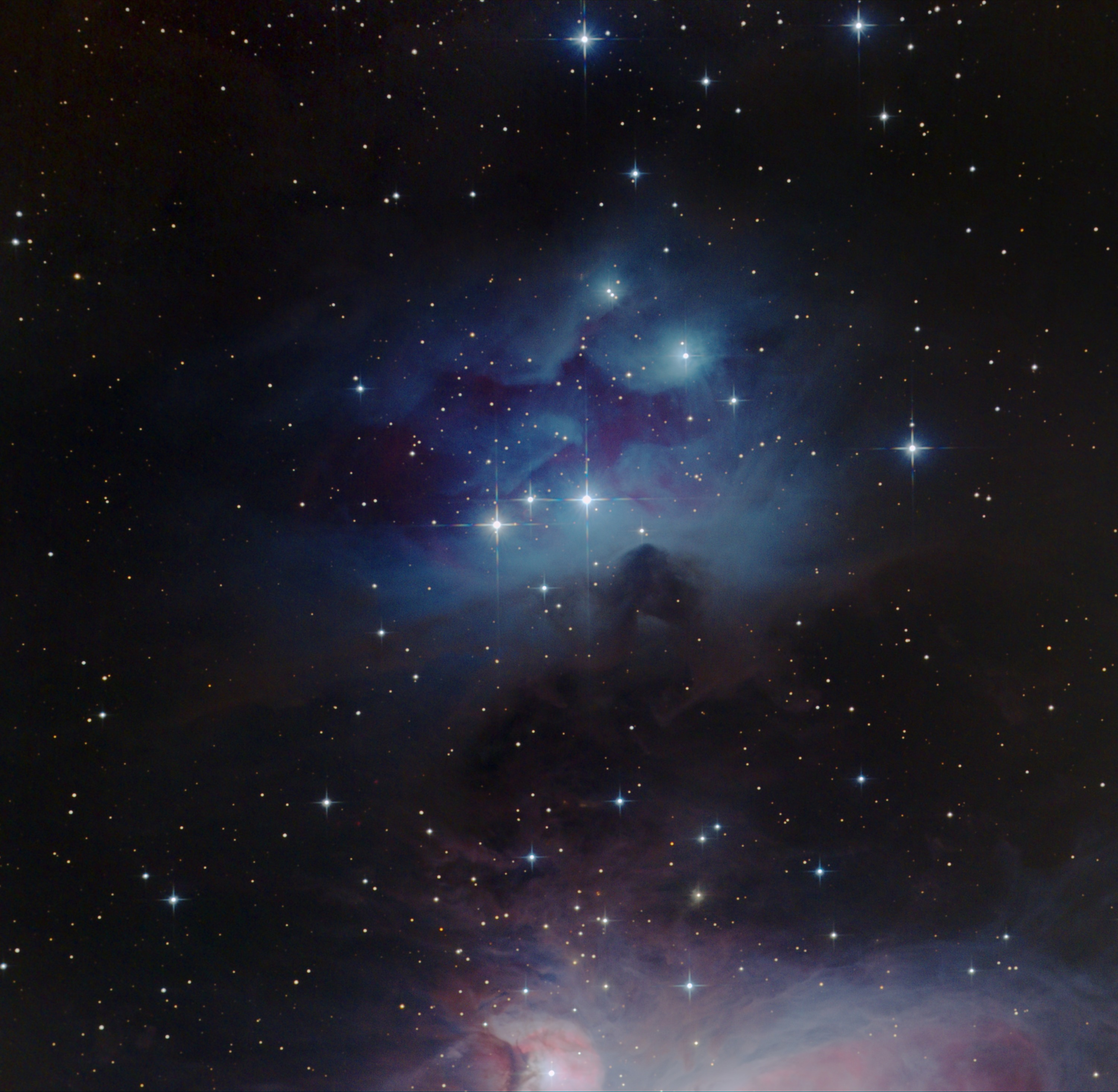 Running mann Běžící muž Sh2-279