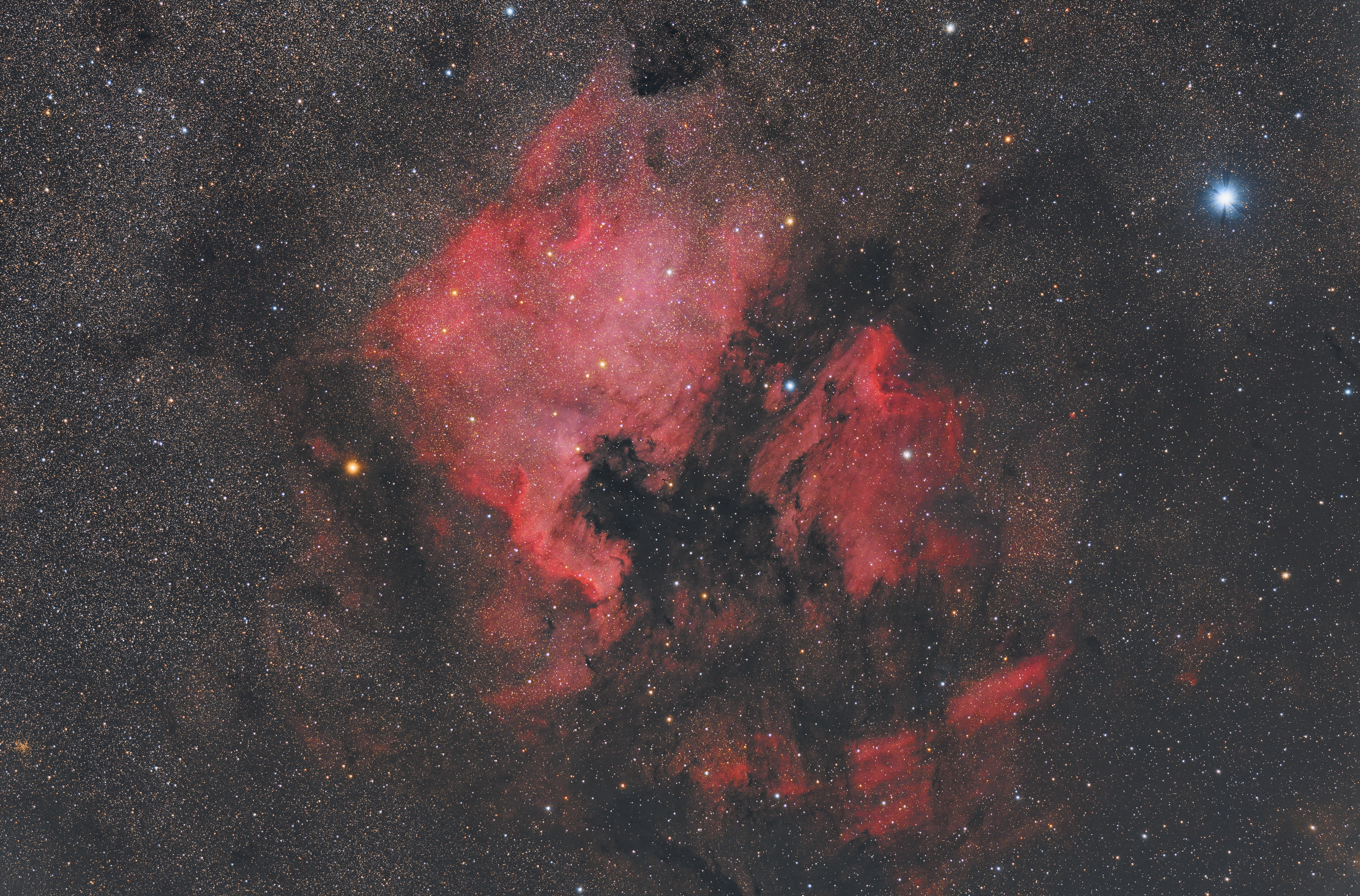 America & Pelican NGC700, IC5070