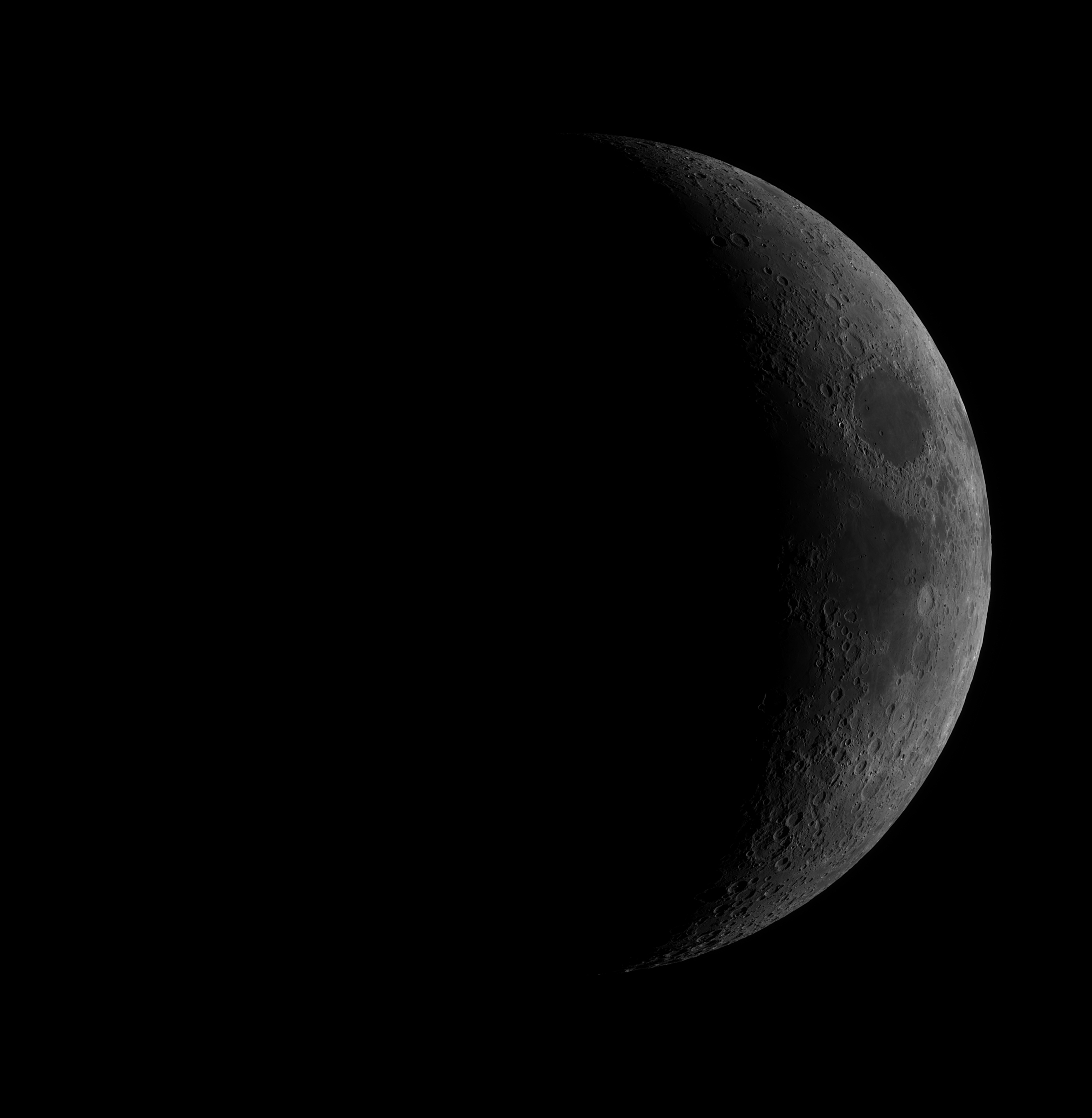 Měsíc - colongitudo 326°