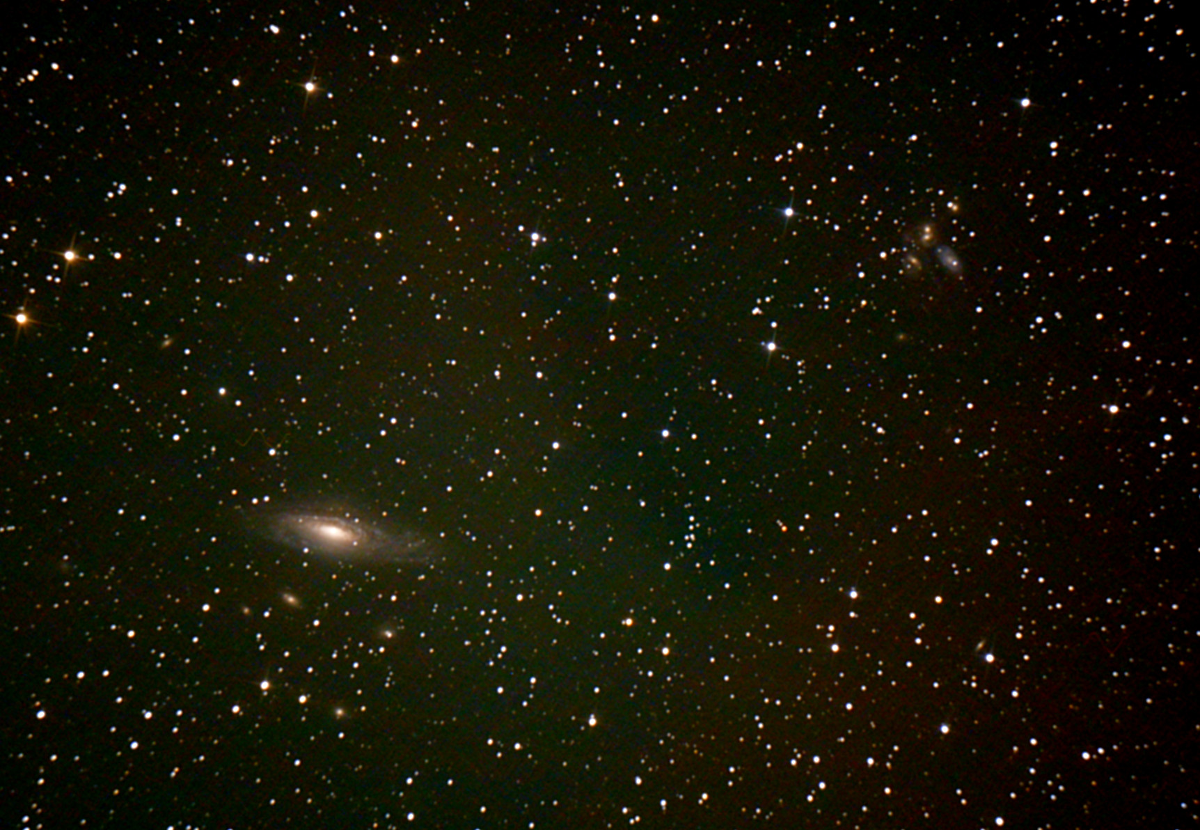 NGC 7331 a Stephanův kvintet