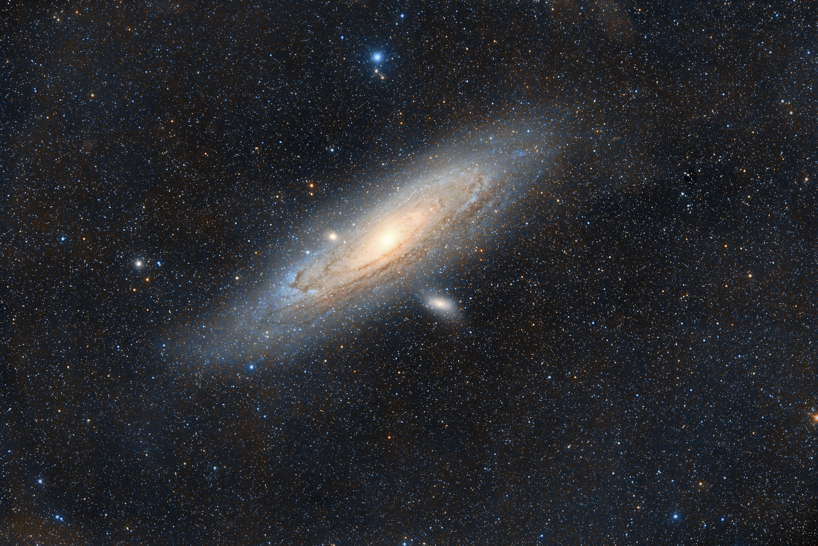 M31, M32 (NGC 221), M110 (NGC 205)