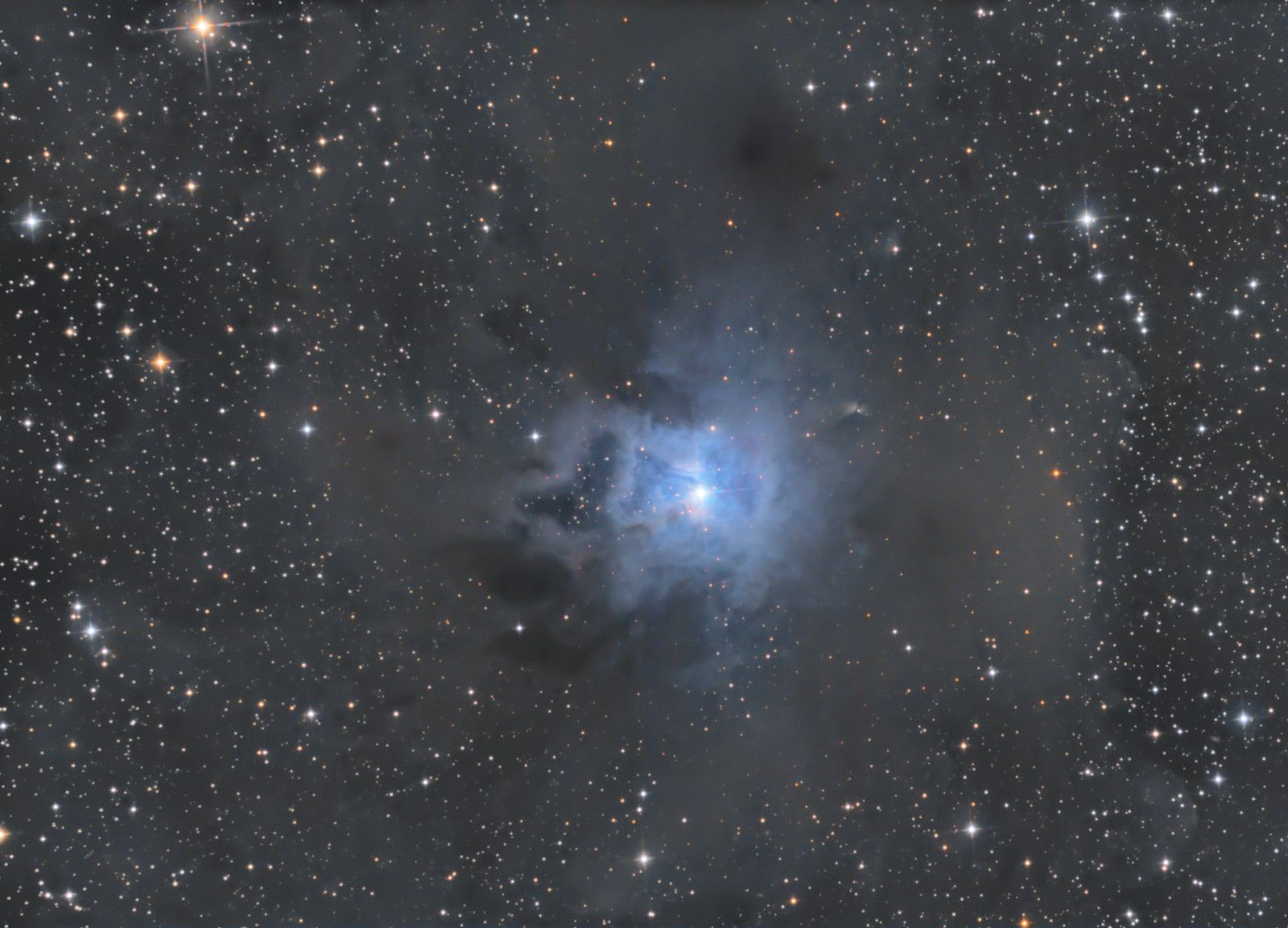 NGC7023 Nove zpracovani