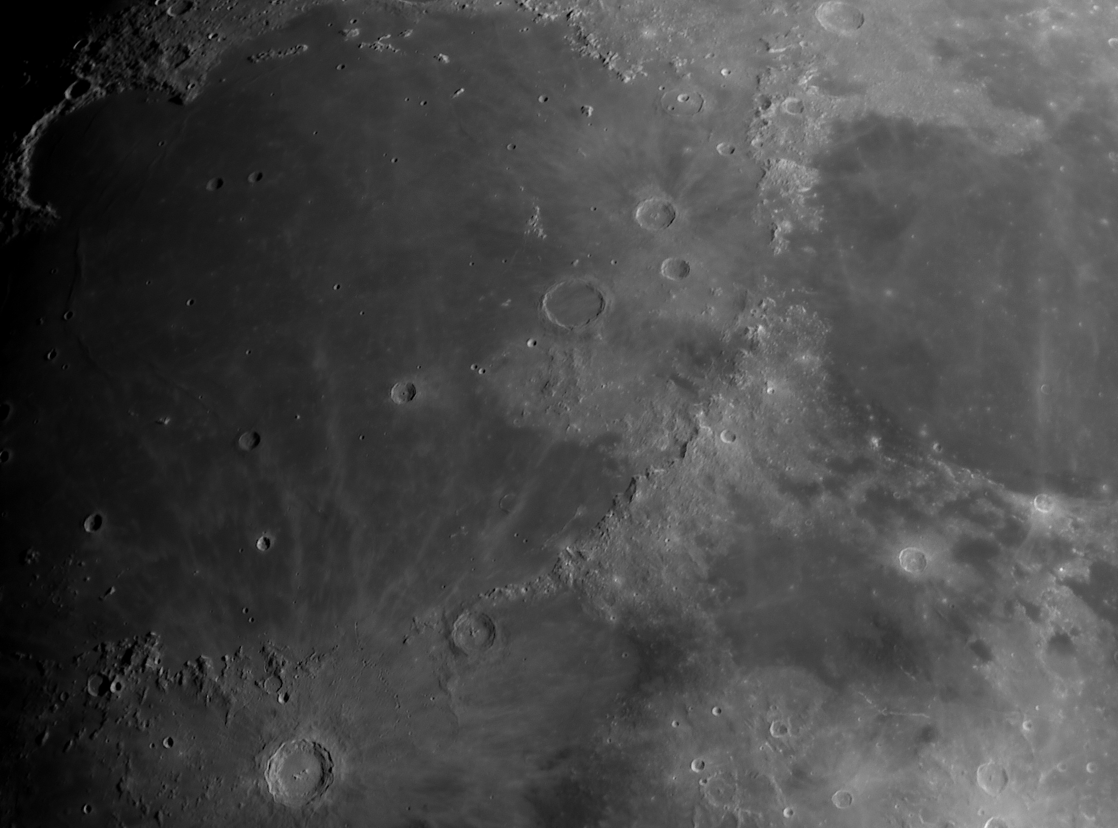Copernicus,Eratosthenes,Archimedes,Arisillus,Montes Apenninus