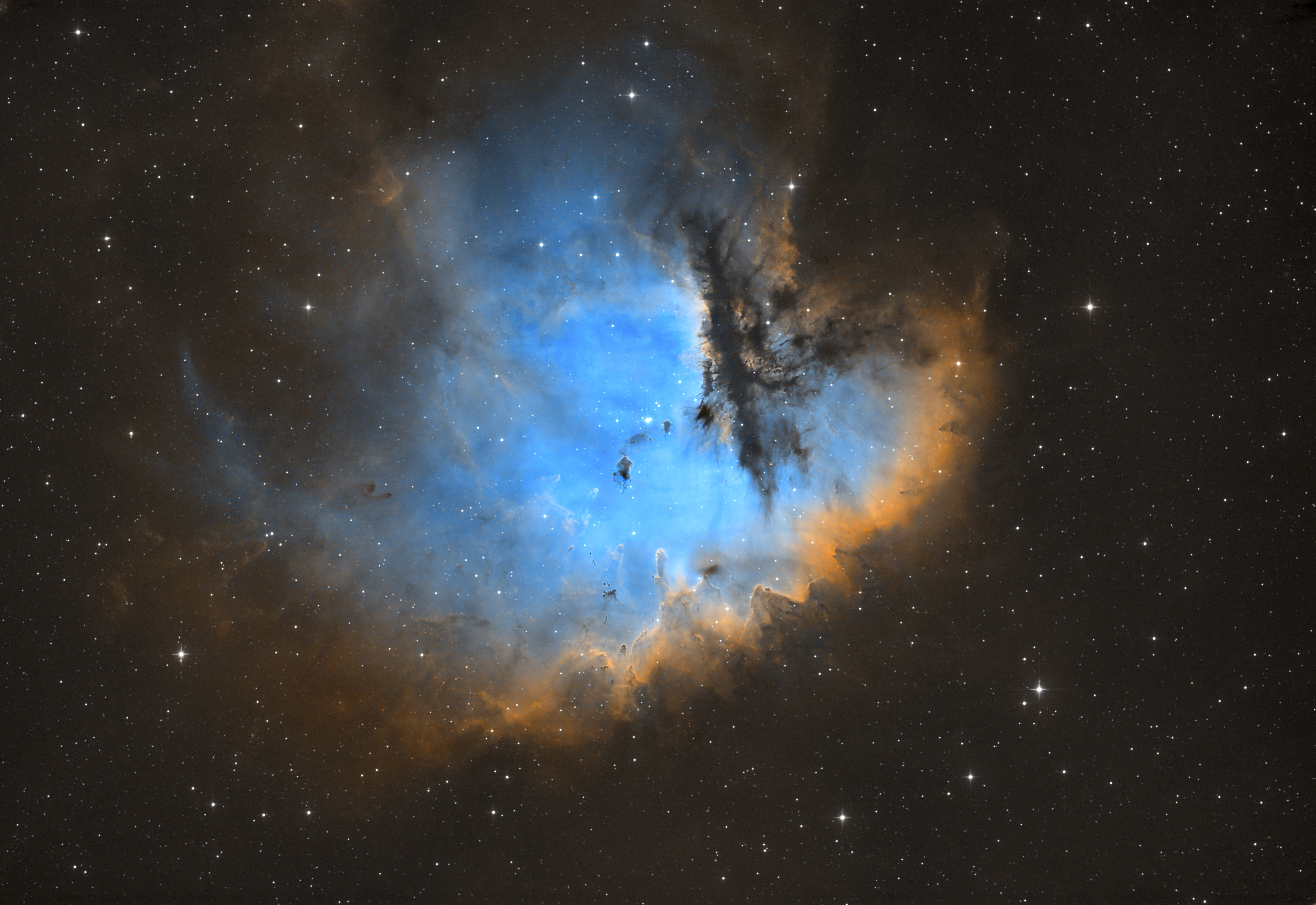 NGC281 Nove zpracovani