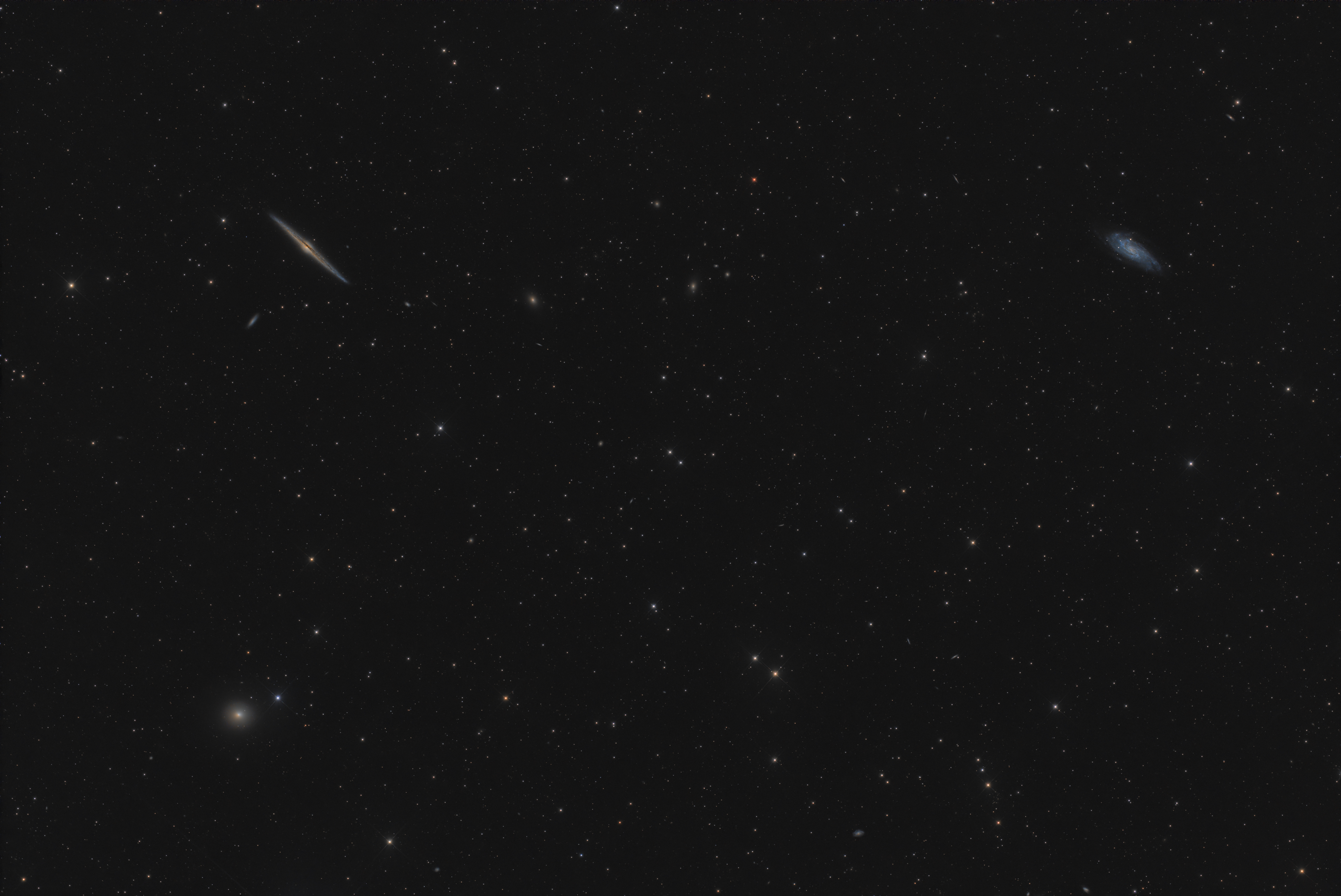NGC4565 NGC4559 NGC4495