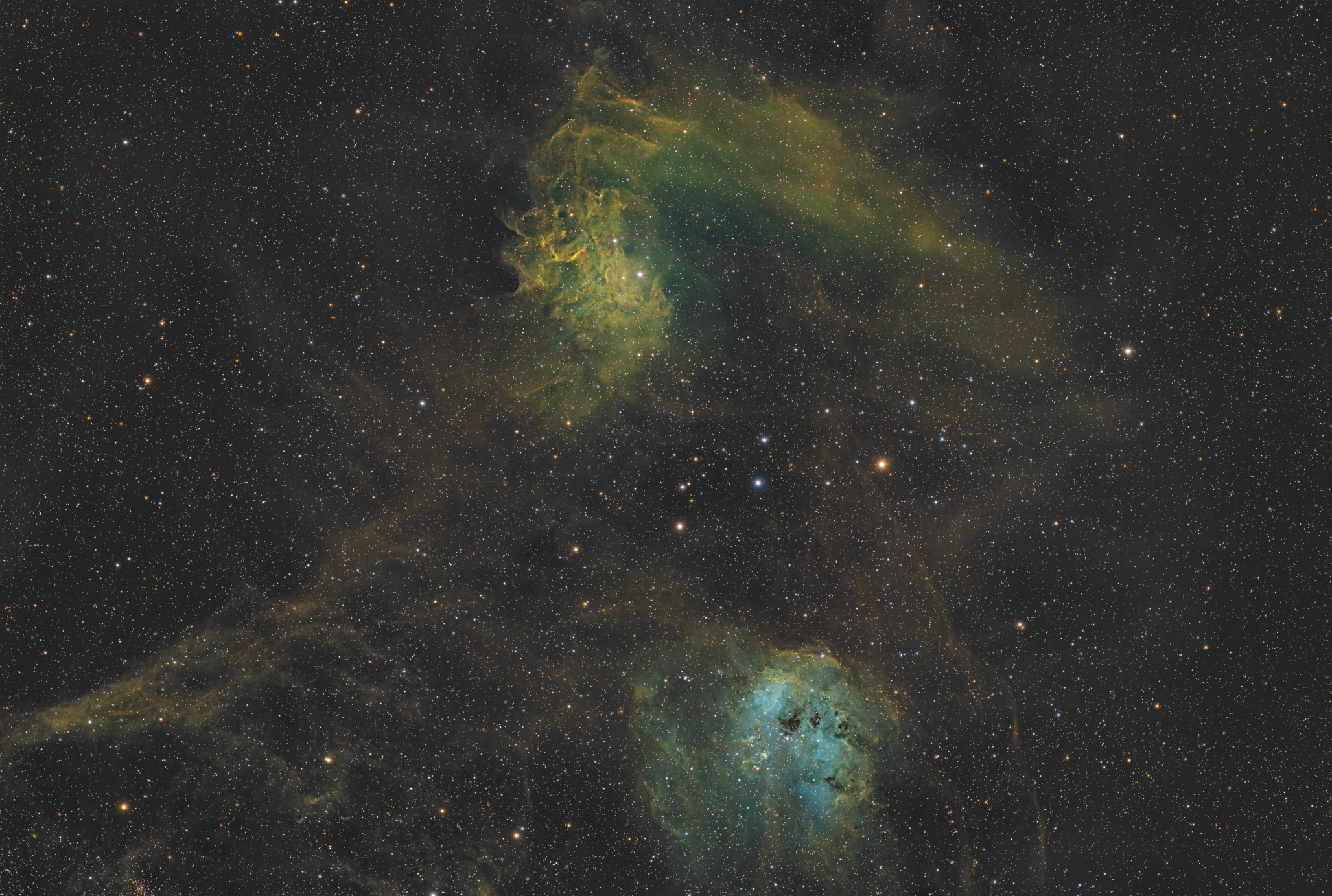 IC405 IC410 NGC1893