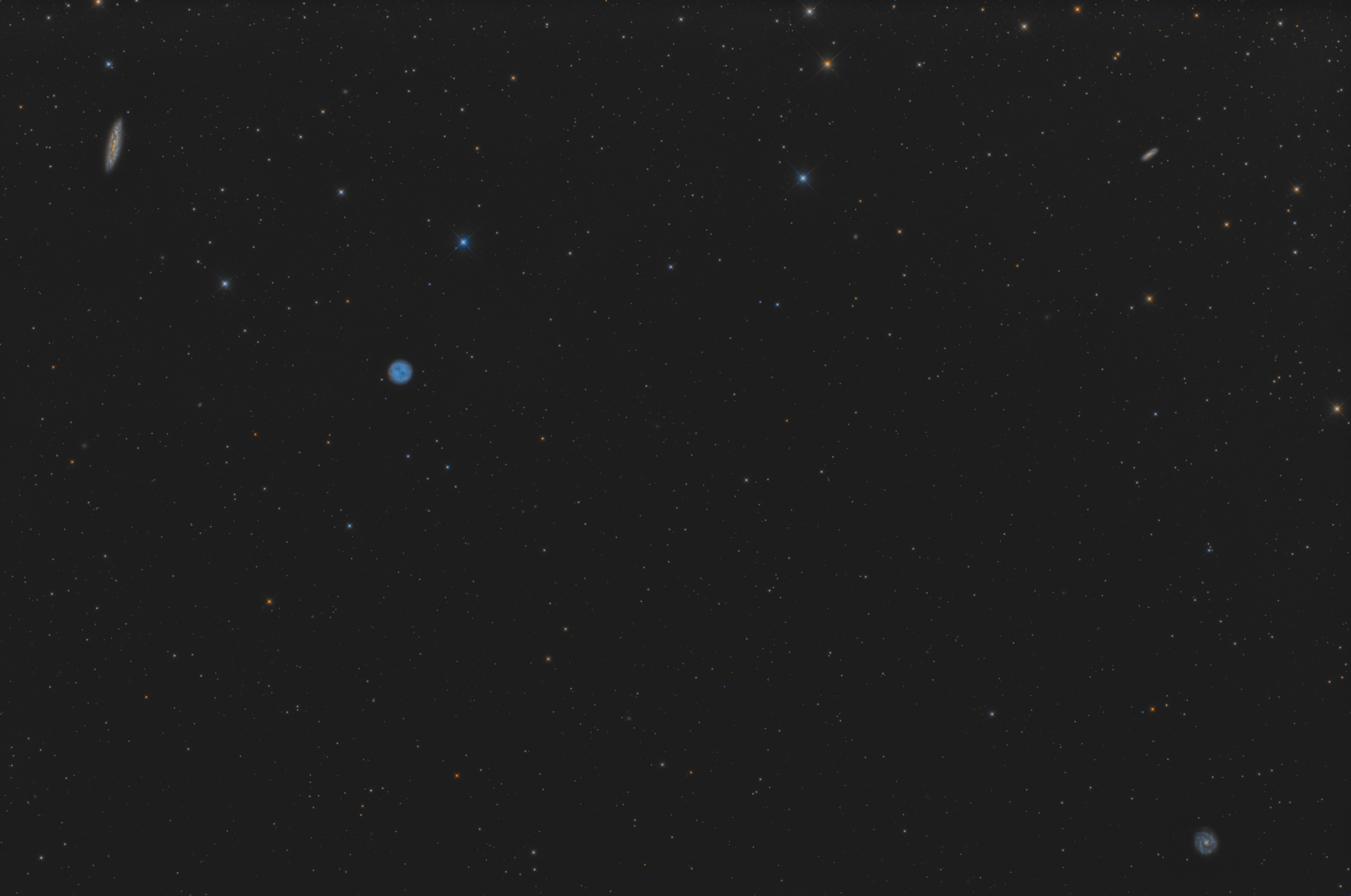 M108 M97 NGC3549 NGC3631 