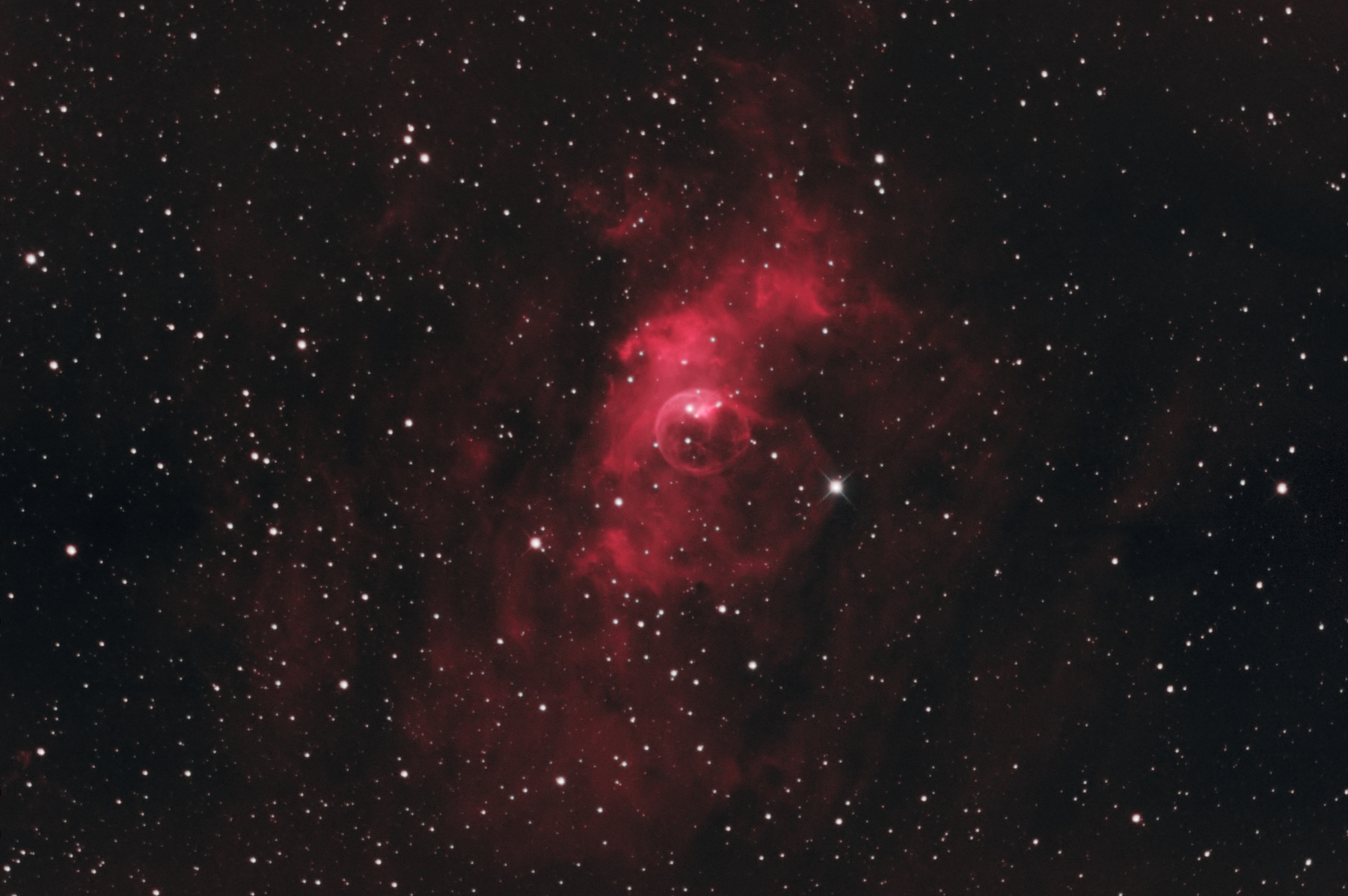 NGC7635 - bicolor