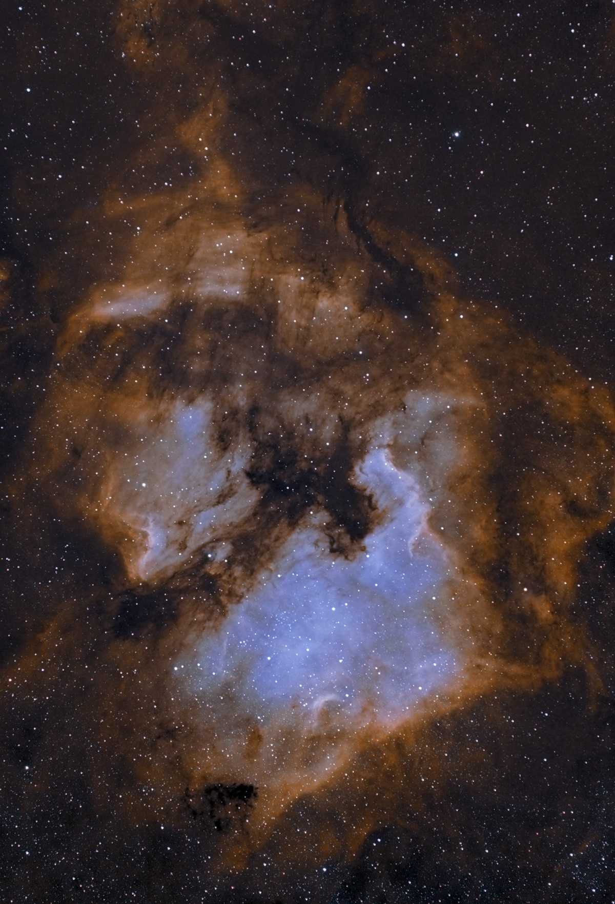 NGC7000 hubble paleta