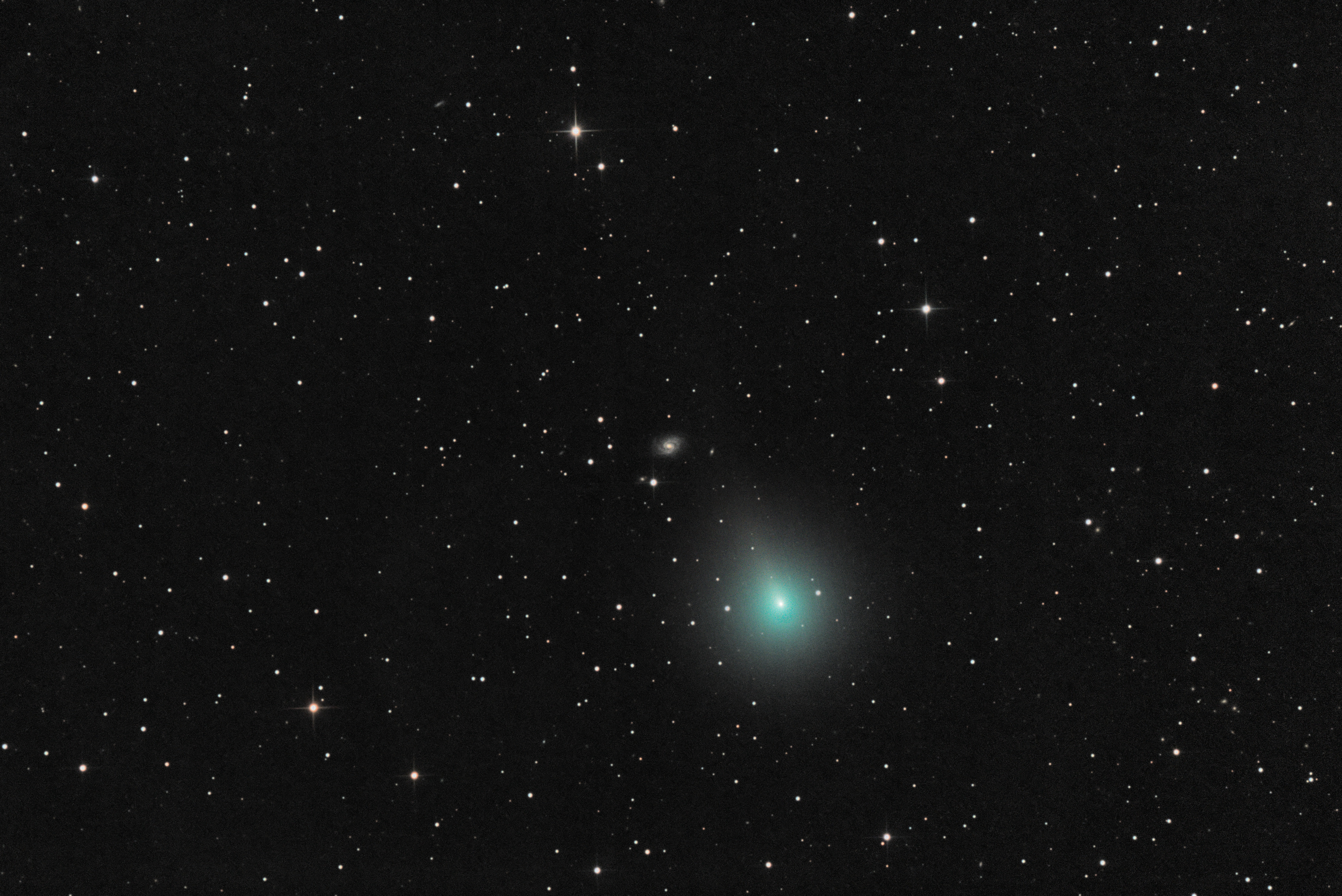 62P/Tsuchinshan a NGC 3968