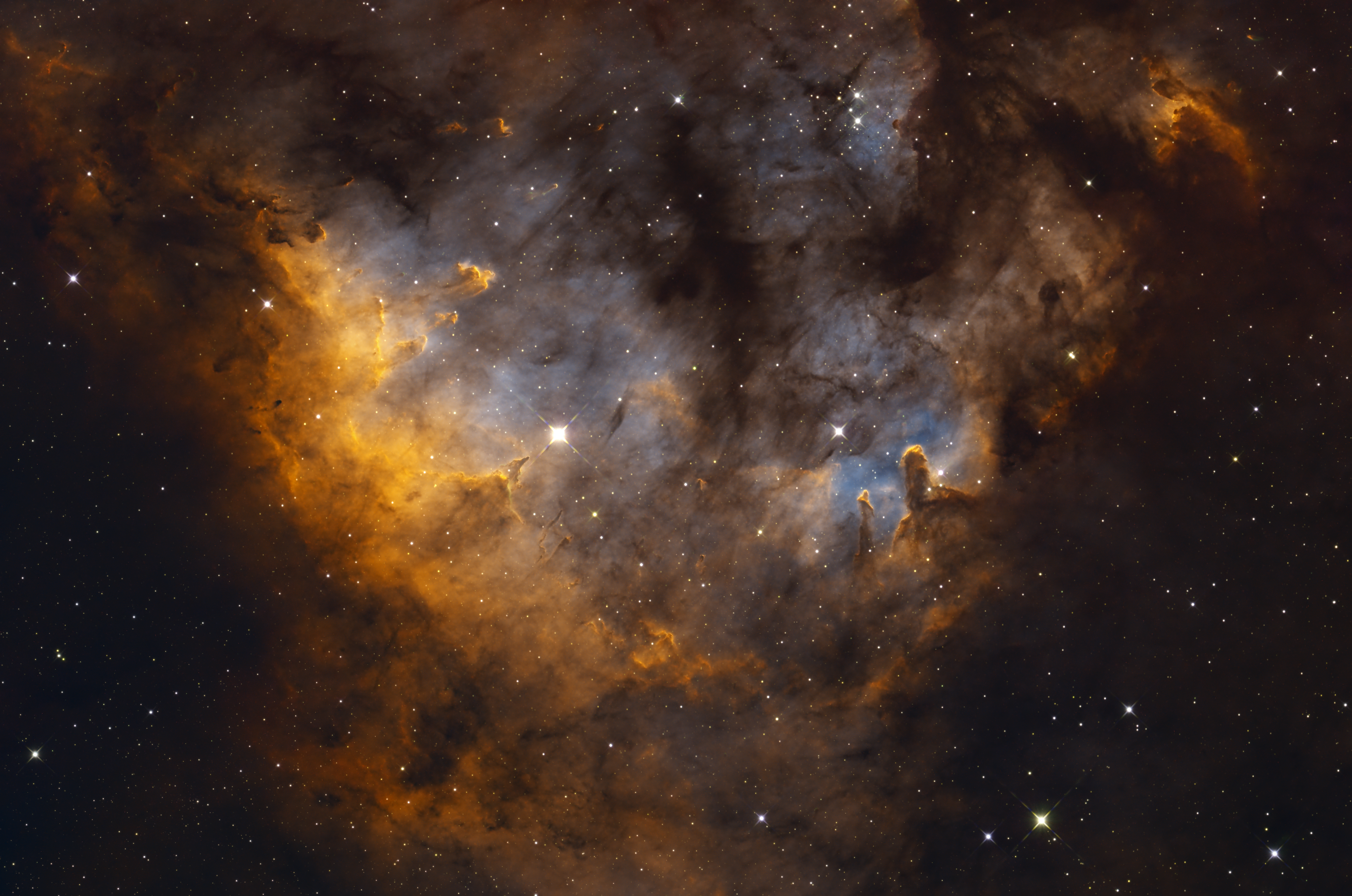 NGC 7822 - SHO mod