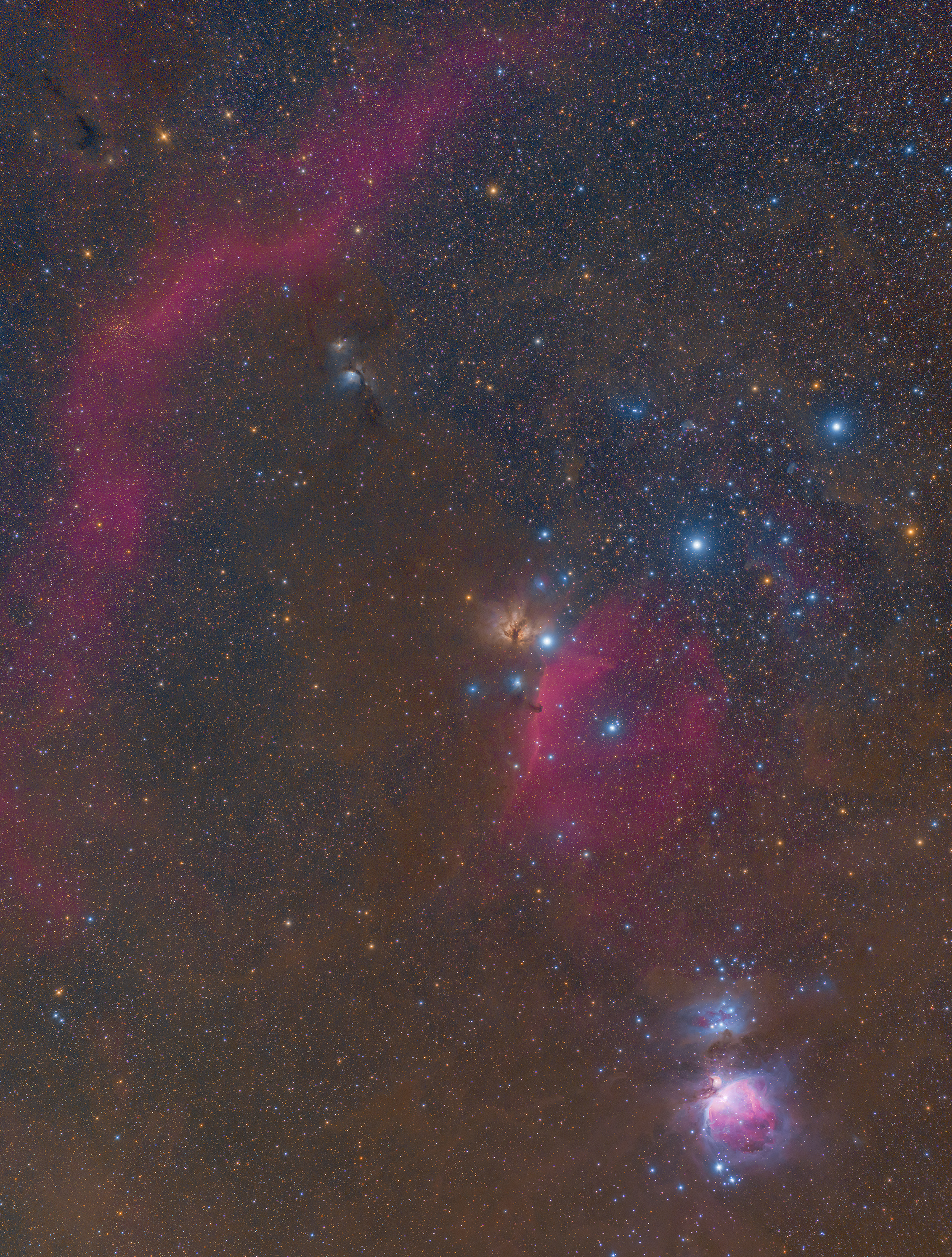 Orion od M42 po M78 